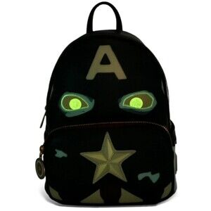 Loungefly captain America Zombie glow in the dark